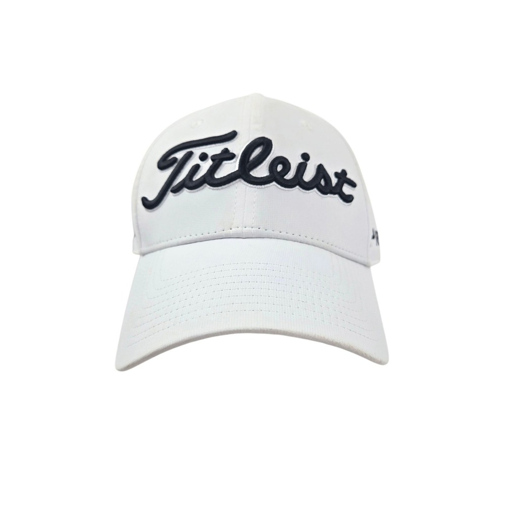 Titleist Hat Tour Performance Adjustable White Adjustable Golf Cap TH22ATP-10